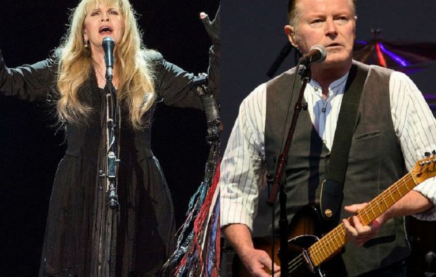 Fleetwood Mac's Stevie Nicks and Don Henley from The Eagles