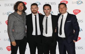 Snow Patrol at the Ivor Novello Awards in 2016