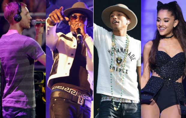 Calvin Harris, Young Thug, Pharrell, Ariana Grande