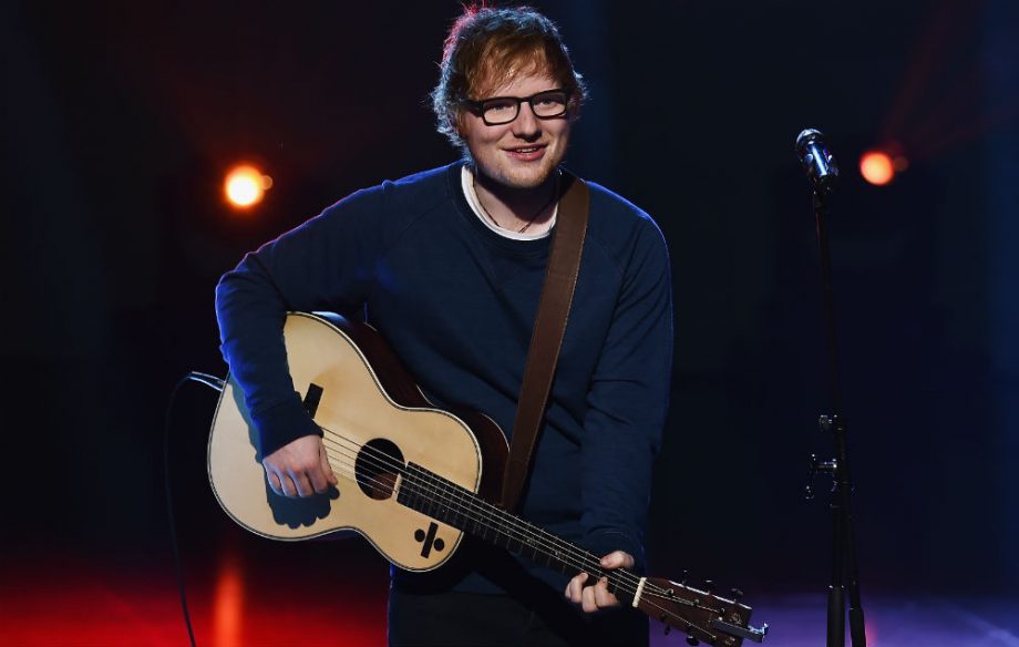 Ed Sheeran's music soothes a crying baby