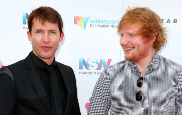 James Blunt says Ed Sheeran taught him to write songs