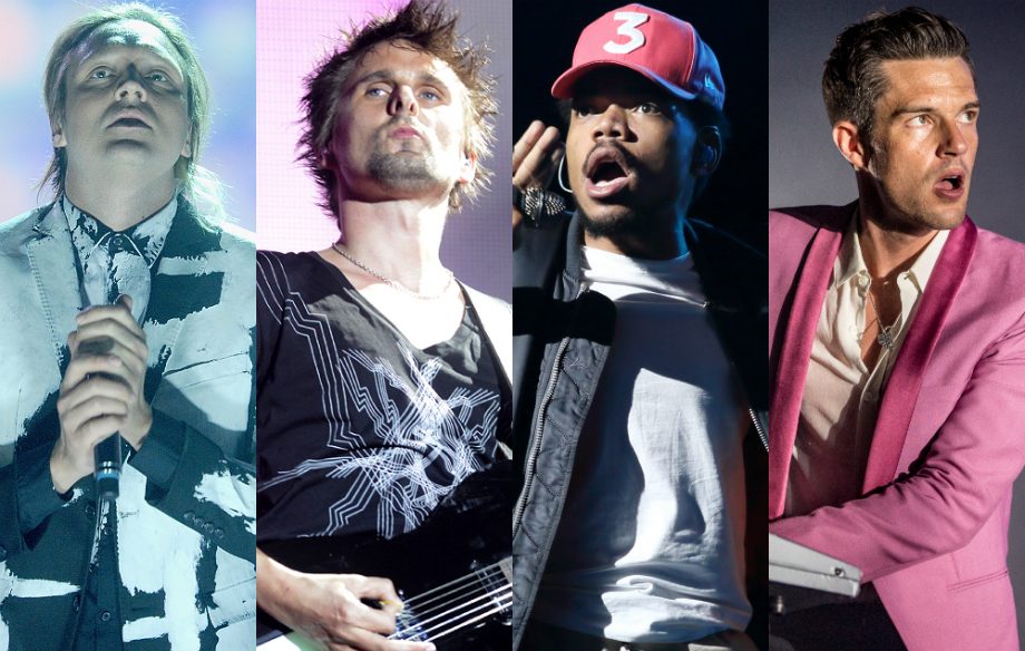 Arcade Fire, Muse, Chance The Rapper and The Killers will headline Lollapalooza 2017