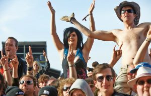 The crowd at Download Festival