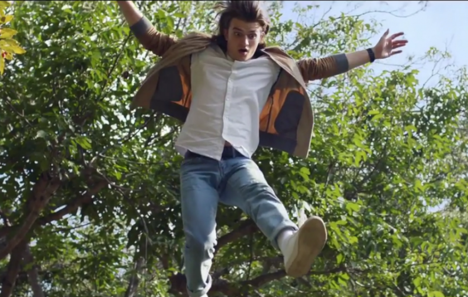 Joe Keery in the 'Ferris Bueller'-inspired advert