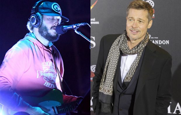 Bon Iver's Justin Vernon and Brad Pitt