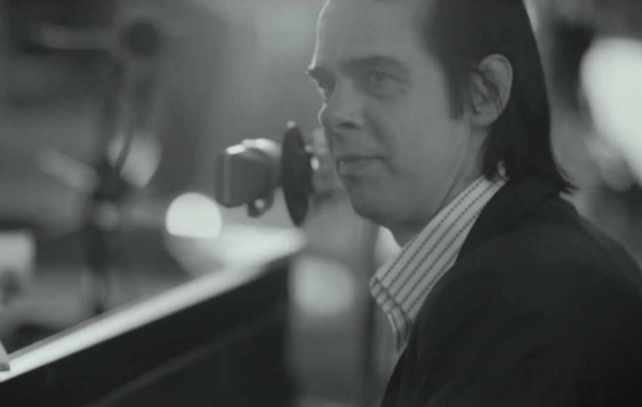 Nick Cave in the video for 'Steve McQueen'