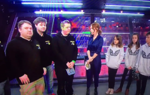 Watch the moment a 'Robot Wars' contestant storms off set after losing to a team of children