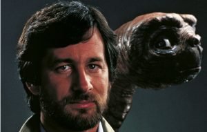 Steven Spielberg and E.T.