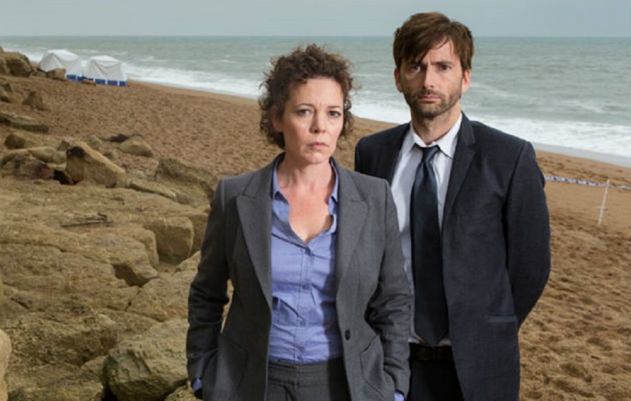 Olivia Colman and David Tennant