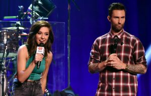 Christina Grimmie, Adam Levine