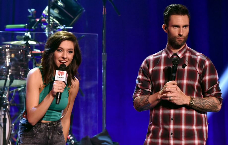 Christina Grimmie, Adam Levine