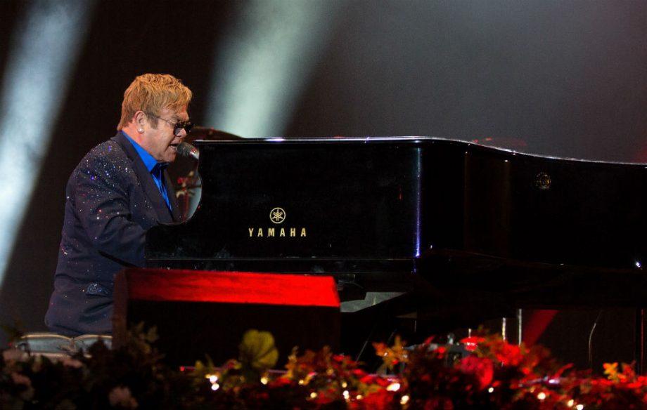 Elton John playing Hyde Park