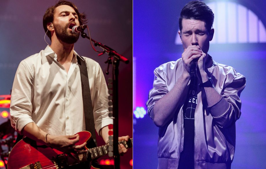 The Courteeners' Liam Fray and Bastille's Dan Smith