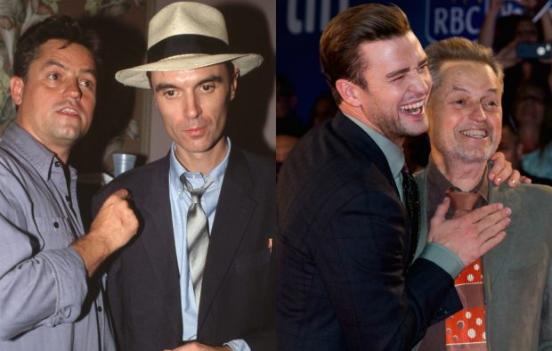 David Byrme. Justin Timberlake and Jonathan Demme
