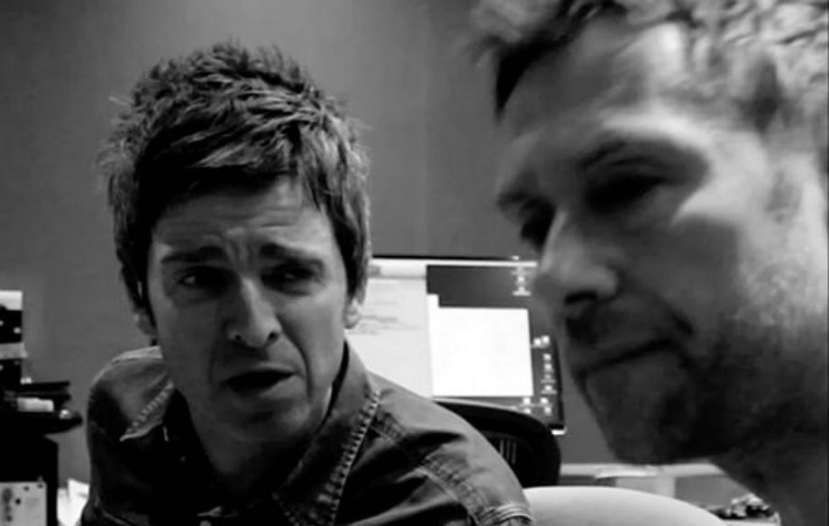 Noel Gallagher and Damon Albarn
