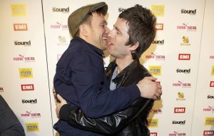 Damon Albarn and Noel Gallagher