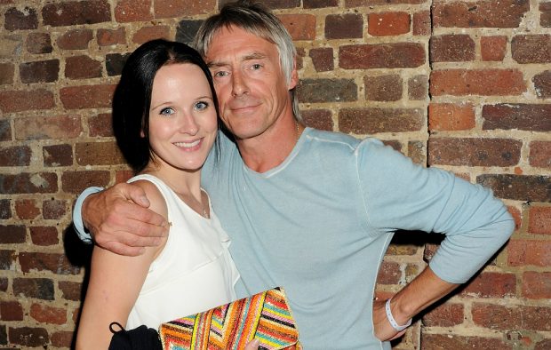 Paul Weller with wife Hannah Andrews