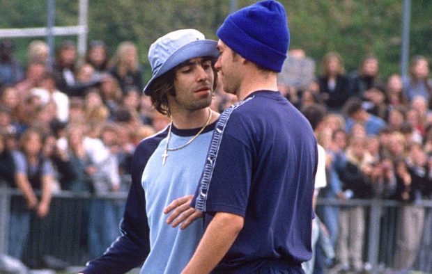 Liam Gallagher and Damon Albarn