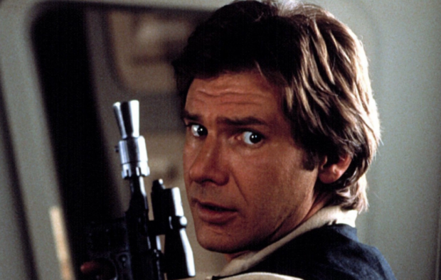 Harrison Ford as Han Solo