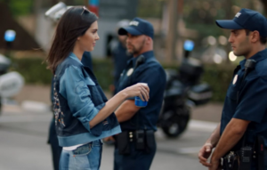 Kendall Jenner in the new Pepsi advert