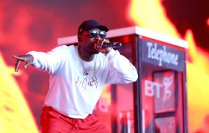 Watch Skepta perform with a telephone box at Coachella