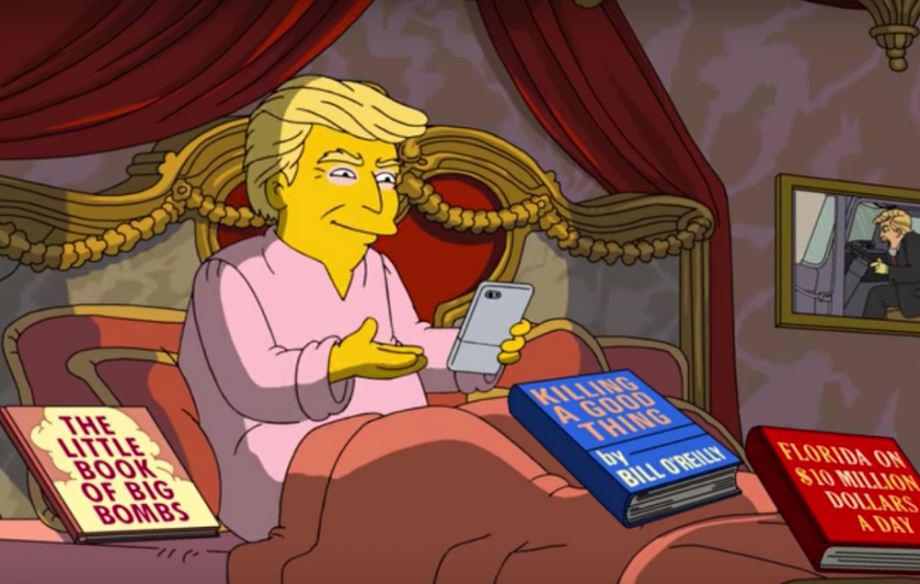 'Donald Trump' in 'The Simpsons'