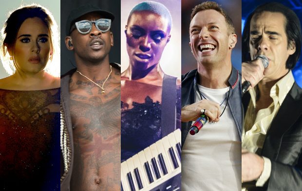 Adele, Skepta, Laura Mvula, Coldplay and Nick Cave are all nominated for the 2017 Ivor Novello Awards