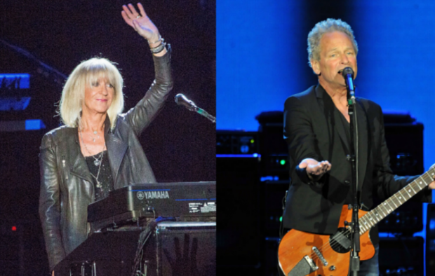 Christine McVie and Lindsey Buckingham