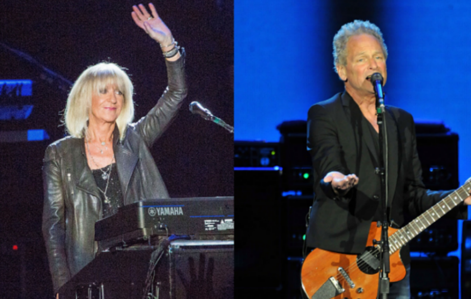 Christine McVie and Lindsey Buckingham