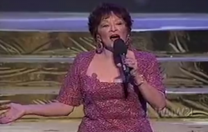 Rosie Hamlin performing in 2002