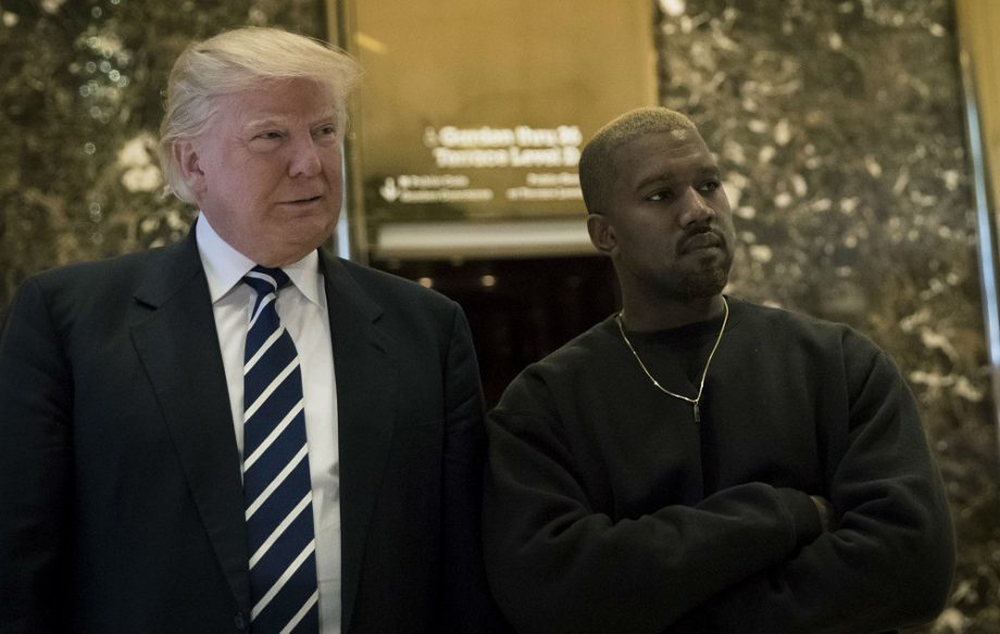 Donald Trump and Kanye West
