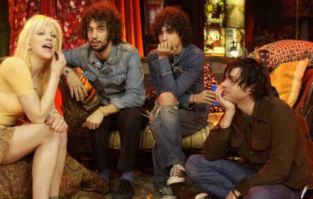 Courtney Love, The Strokes' Albert Hammond Jr and Fabrizio Moretti, and Ryan Adams