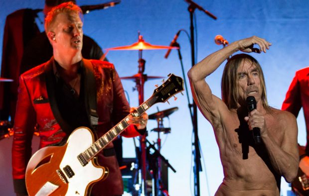 Josh Homme and Iggy Pop