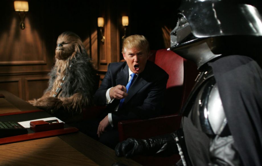Chewbacca, Donald Trump and Darth Vader