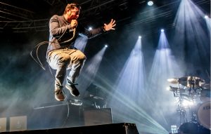 Deftones cancel show after Chino Moreno breaks foot during gig - but continued to play