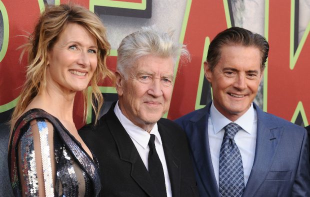 Laura Dern, David Lynch and Kyle MacLachlan