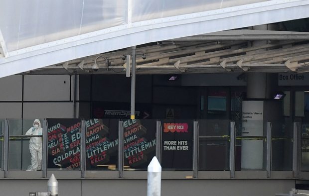 Scenes at the Manchester terror attack at an Ariana Grande gig