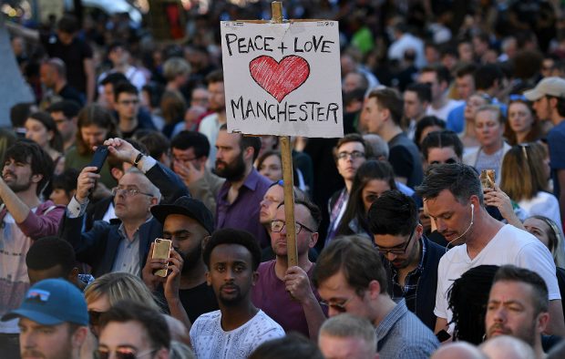Manchester vigil