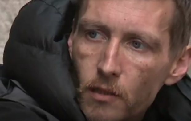 Homeless hero Stephen Jones