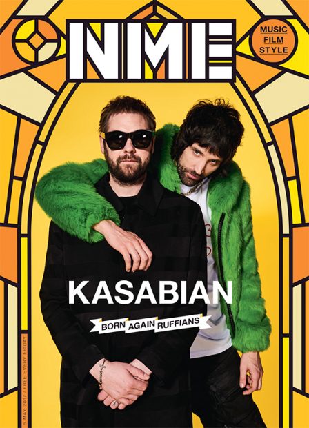 Kasabian on the cover of NME