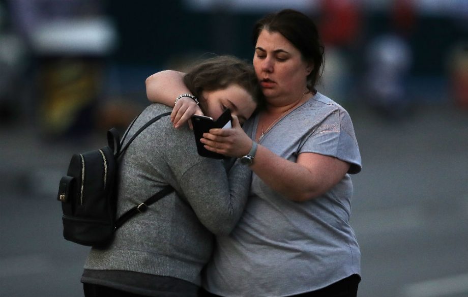 Ariana Grande concert attendees Vikki Baker and her daughter Charlotte