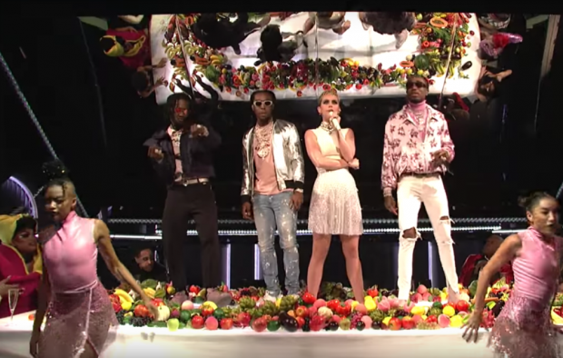 Katy Perry and Migos on SNL