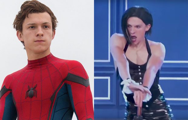 Tom Holland lip sync