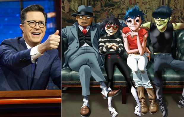 Gorillaz & Stephen Colbert