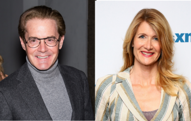 Kyle MacLachlan and Laura Dern