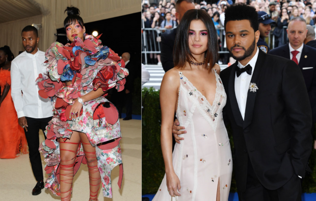 Frank Ocean, Rihanna, Selena Gomez and The Weeknd