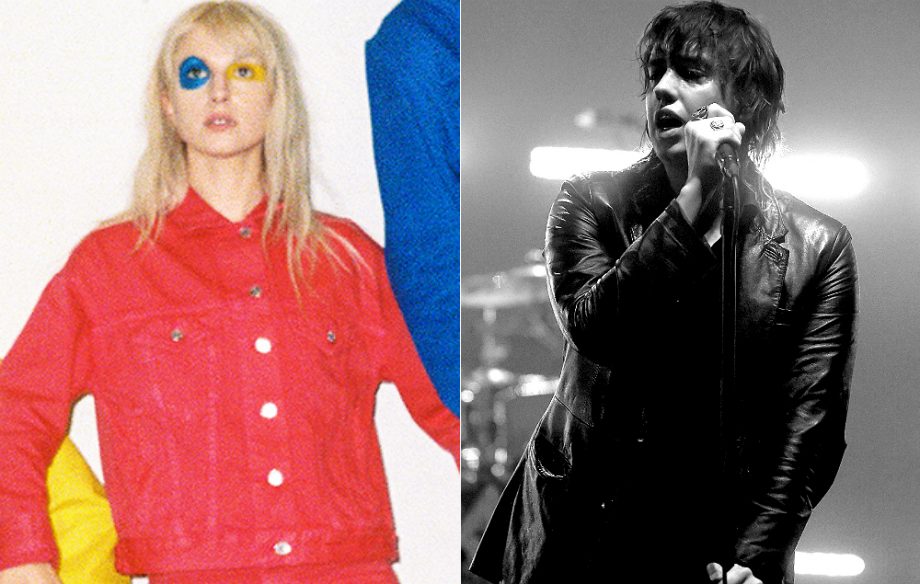 Paramore's Hayley Williams and The Strokes' Julian Casablancas