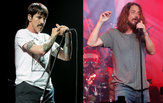 Anthony Kiedis and Chris Cornell