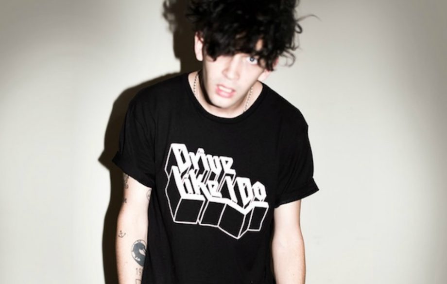 The 1975's Matty Healy in the Drive Like I Do days