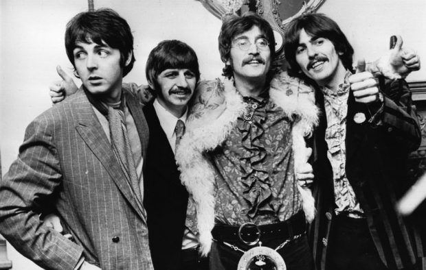 Paul McCartney Sgt Pepper cut cover